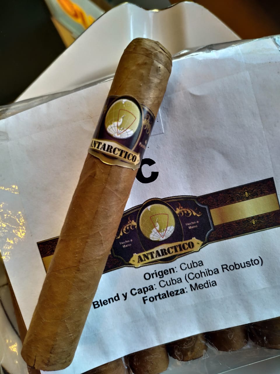 Puros Antarctico blend Cuba