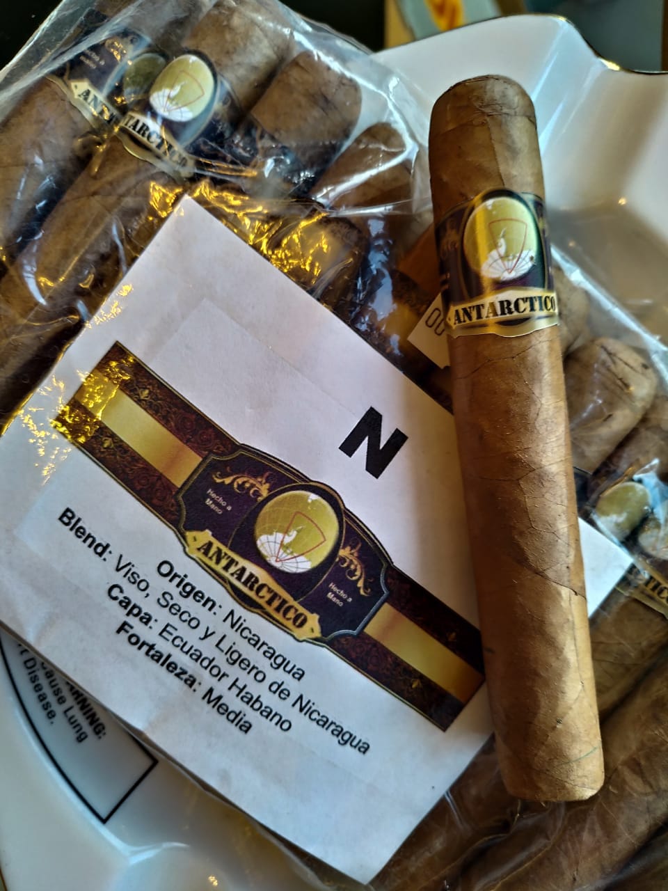 Puros Antarctico blend Nicaragua